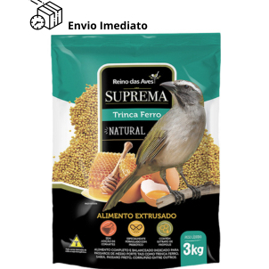Ração Para Trinca Ferro Suprema Natural Reino da