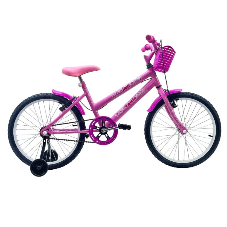 Bicicleta Infantil Aro 20 Feminina Doll Com Rodinh
