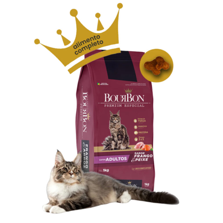 Ração Para Gatos Bourbon Premium Especial Frango