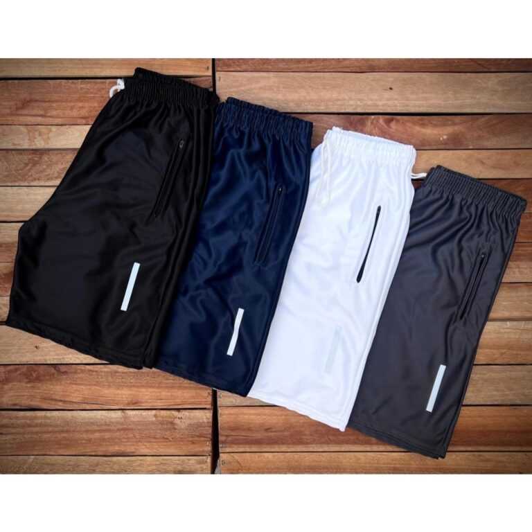 Kit 04 Bermudas Short Masculino Básico Pro Dia-a-