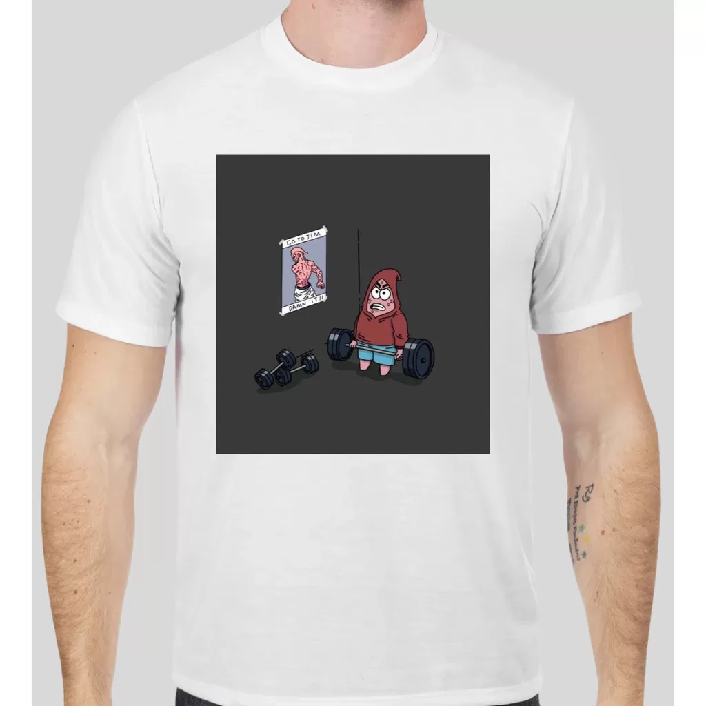 Camiseta Treino – Patrick Treino Majin Boo –  Academia, Meme