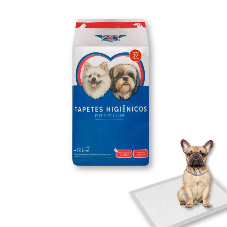 Tapete Higienico Cães 60x60cm 30un Ultra Premiun 