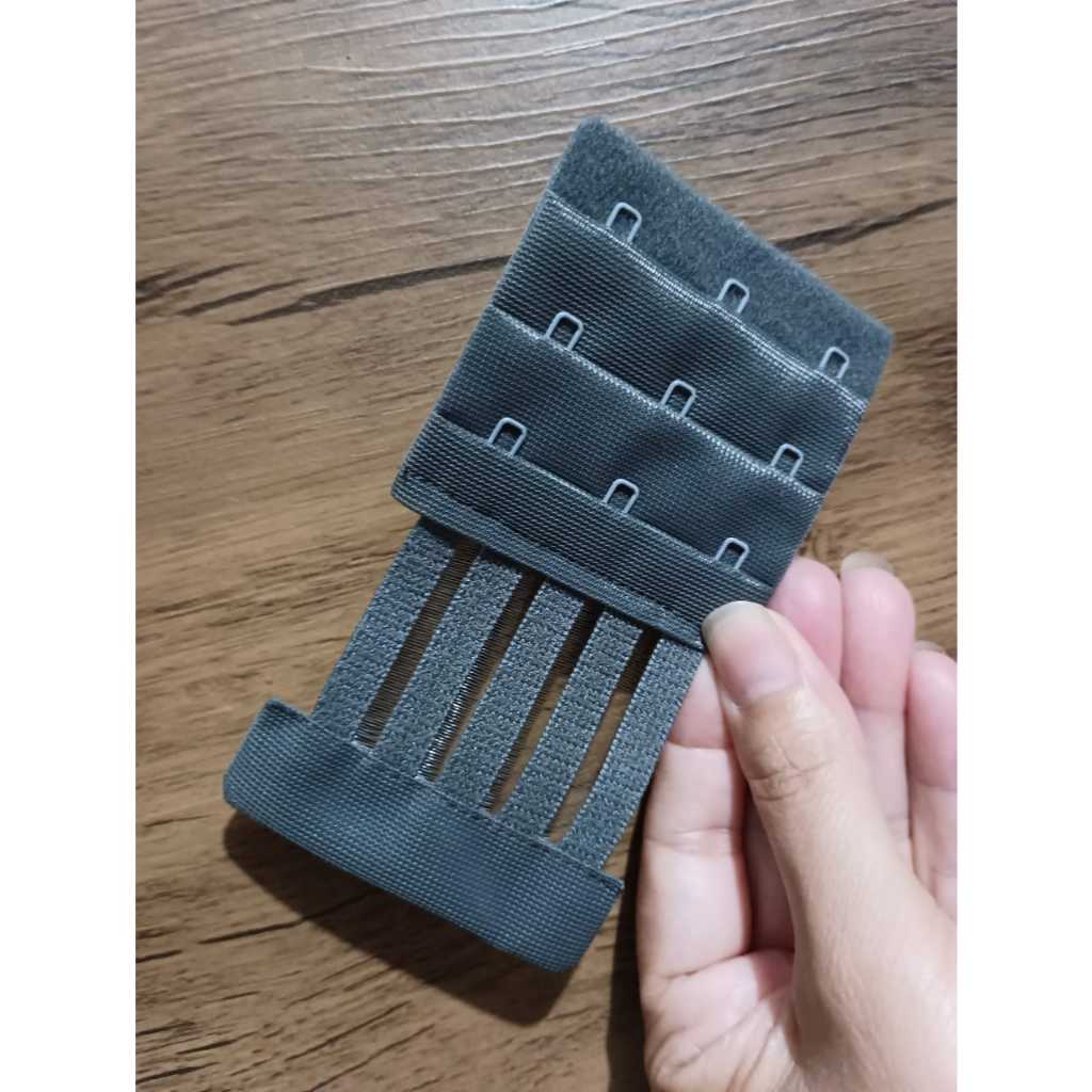 Extensor de Sutiã Elástico Tule – Modelo Médio – 3 Ganchos e 3 Regulagens