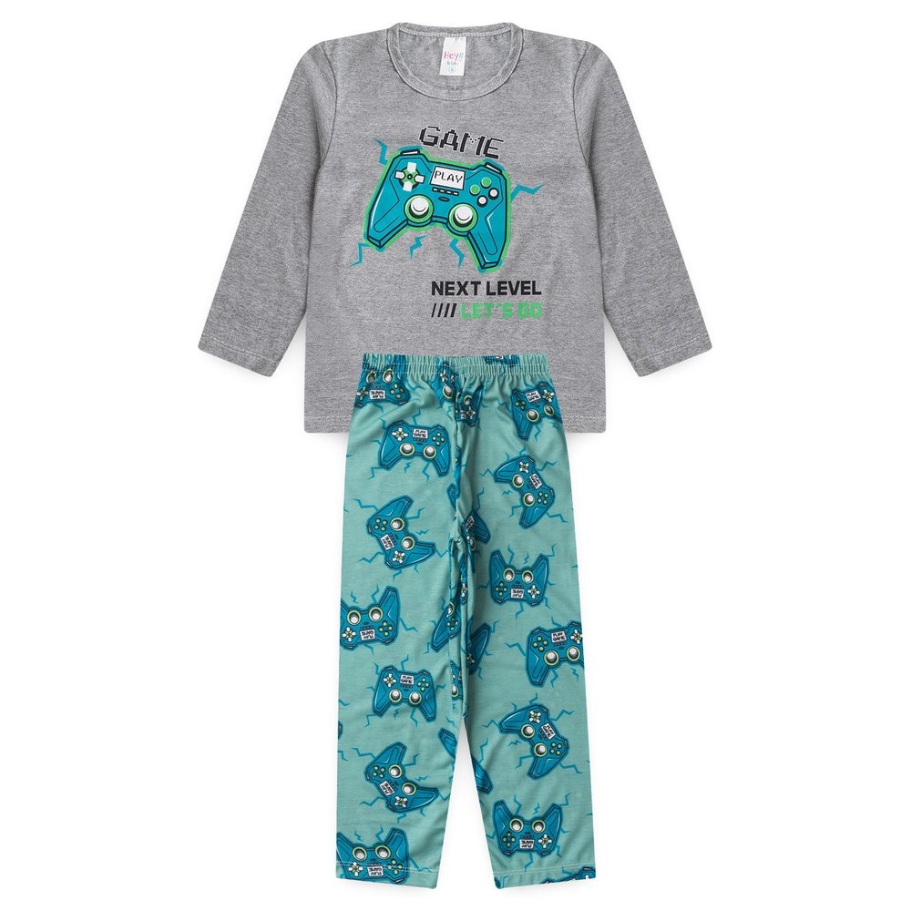 Pijama Infantil Masculino Inverno Game Next Level
