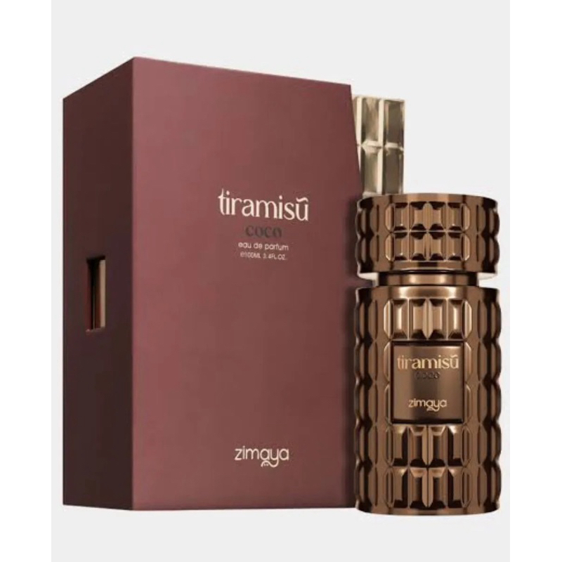 Perfume Zimaya Tiramisu Coco Eau de Parfum 100ml  Unissex Gourmand Luxo