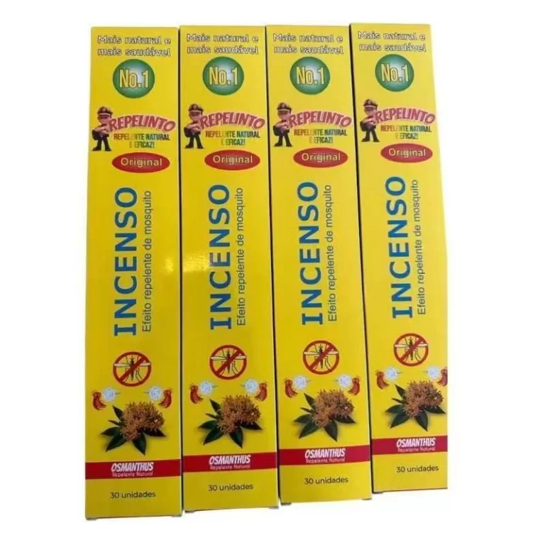Kit 90 Palitos Incenso Repelente mata mosquito /mo