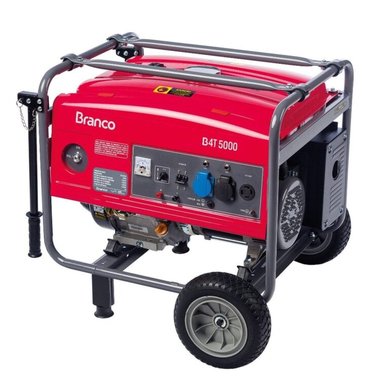 Gerador a Gasolina B4t-5000 74cm X 69cm X 54cm
