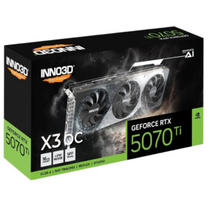 Inno3D RTX 5070 Ti X3 16GB: O Futuro do Gaming Chegou.