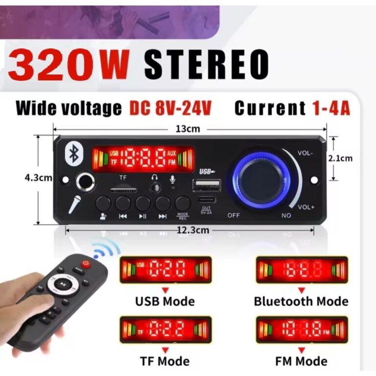 Potente Placa Amplificadora Amplificador 320W ou 2