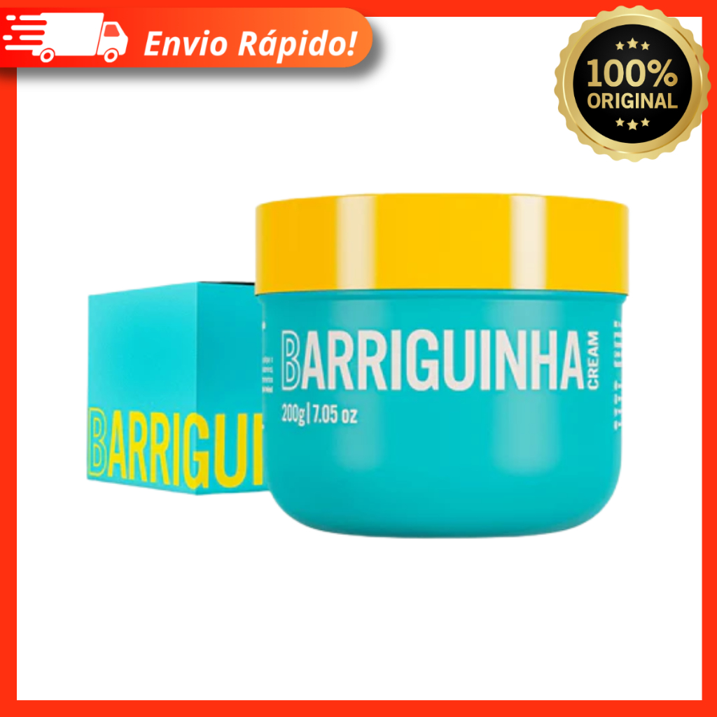 Barriguinha Cream 200g – Creme Firmador Redutor De Medidas e Acúmulo De Gordura – Beleza Brasileira
