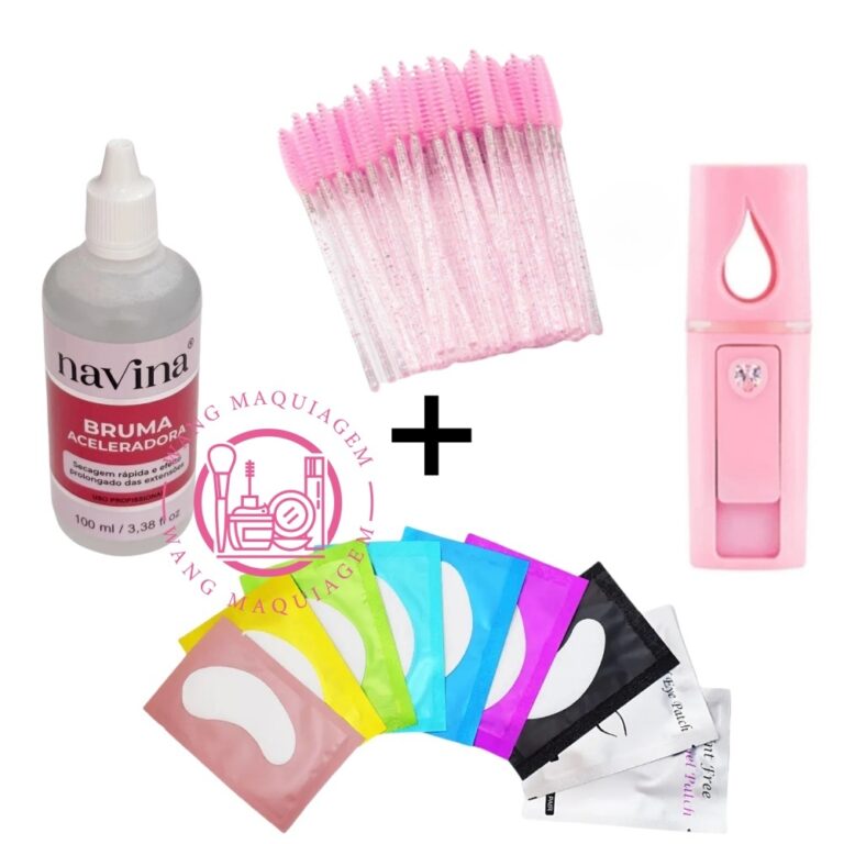 Conjunto Kit 50 Escovinhas + Navina Bruma 100ml + 