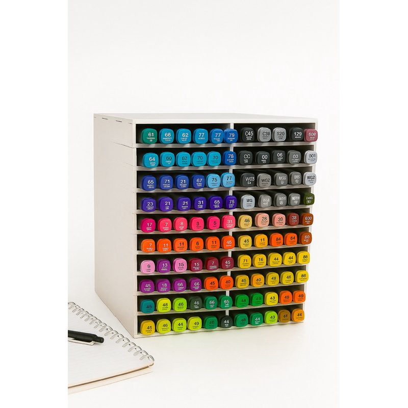 Suporte Caneta Madeira Branco 120unidades Envio Imediato