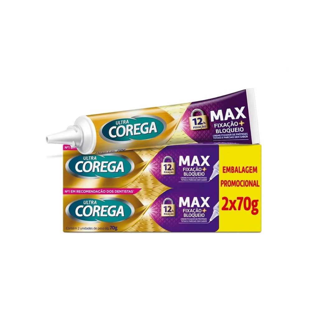 Kit Corega Ultra 70g c/ 2und