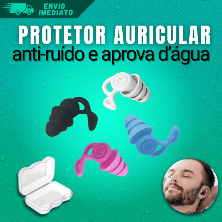 Tampão Ouvido Par 3 Camadas Antiruído Plug Dormi