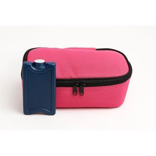 KIT Estojo Bolsa ROSA Térmica Porta Canetas De In