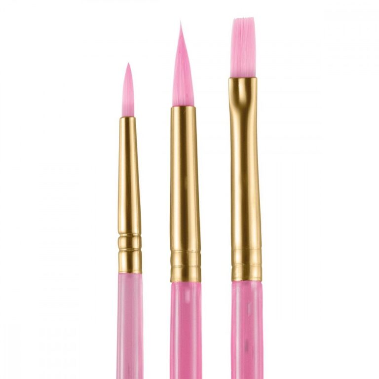 Kit de Pincéis Pintura Facial C/3 Snazaroo