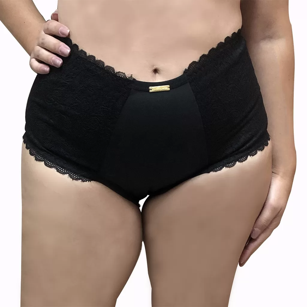 Calcinha Plus Size Gestante e Pós Parto do 48 ao 60 em cetinete