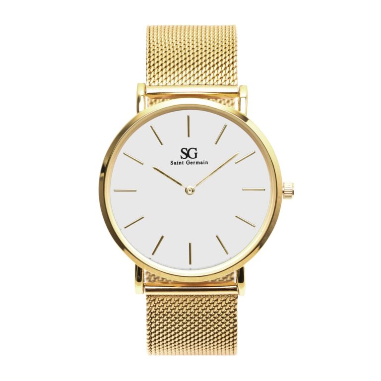 Relógio Feminino Dourado – Chelsea Gold 40m