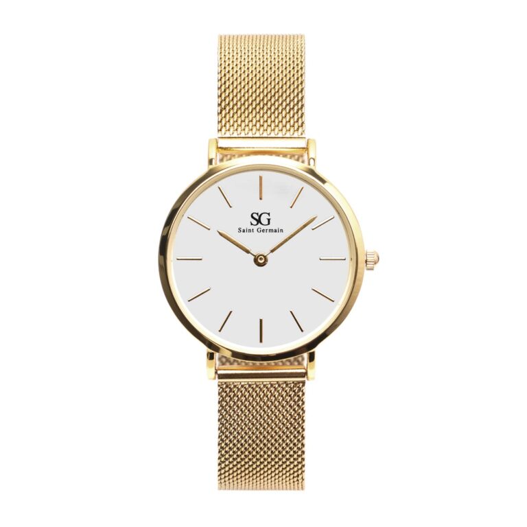 Relógio Feminino Dourado Saint Germain Chelsea Go