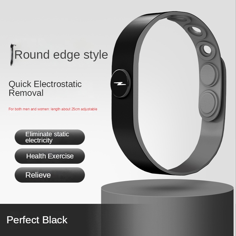 Novas Pulseiras Anti-Estáticas Pulseira de silicone esportiva Eliminador Eletrostático Pulseira De S