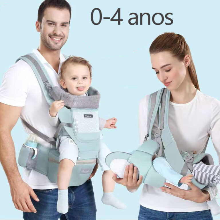 Canguru Banco De Cintura Para Bebê Pode Acomodar 