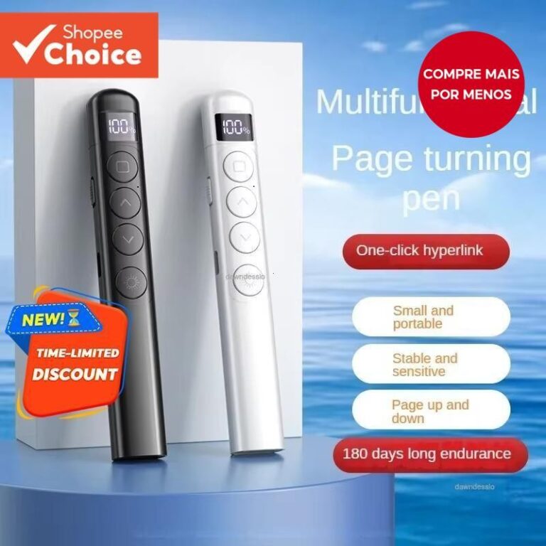 Caneta De Apresentação Apresentador Pointer Clic