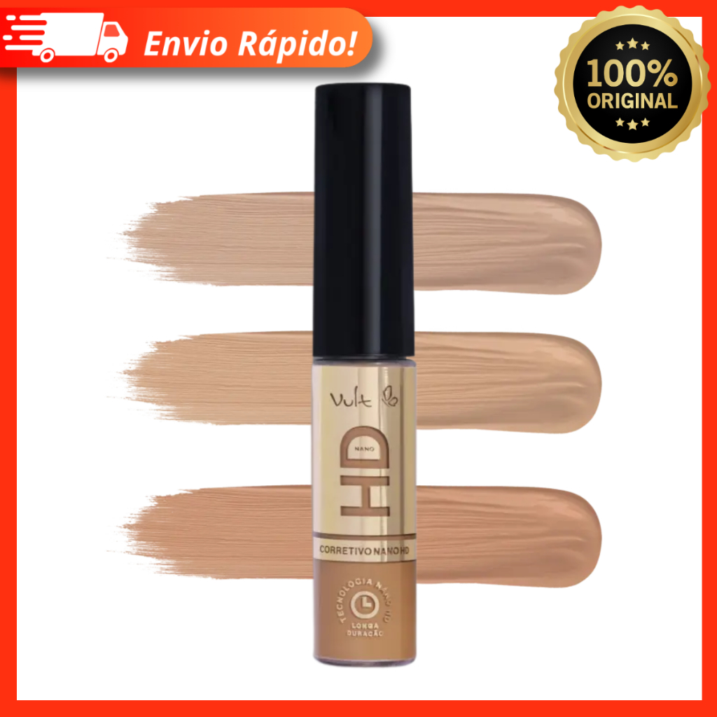 Corretivo Líquido Nano HD – Vult 100% Original