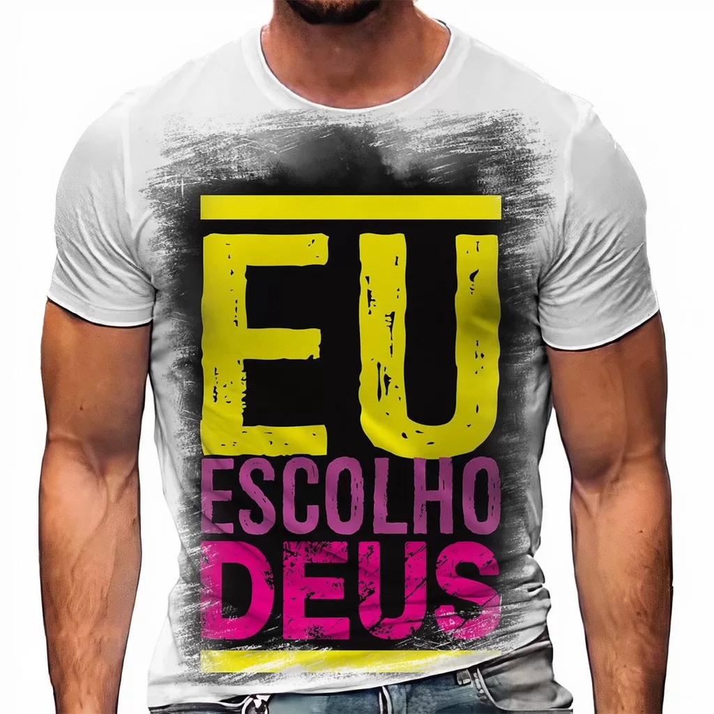 Camiseta Cristã Ref 073 A