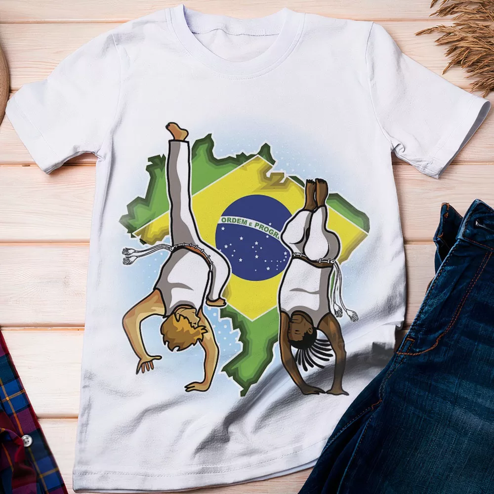 Camiseta Capoeira Dança Cultura Gingado Berimbau – Dicelli