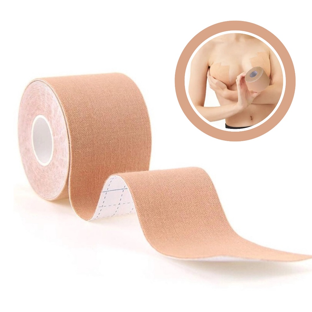Sutiã Rolo Adesivo Levanta Peito Seio Fita Invisível Push Up