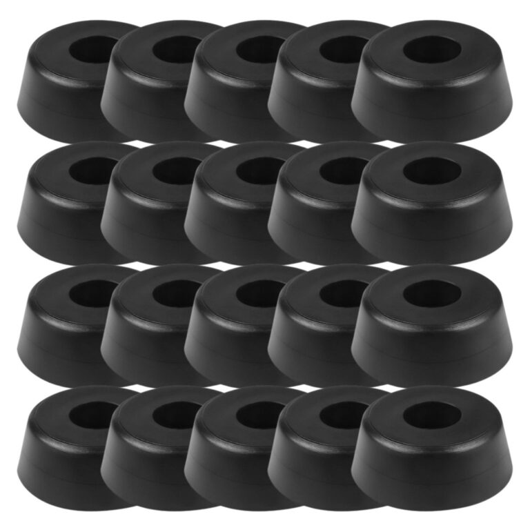 50 Pé De Borracha Pvc Grande P/ Caixa De Som Case