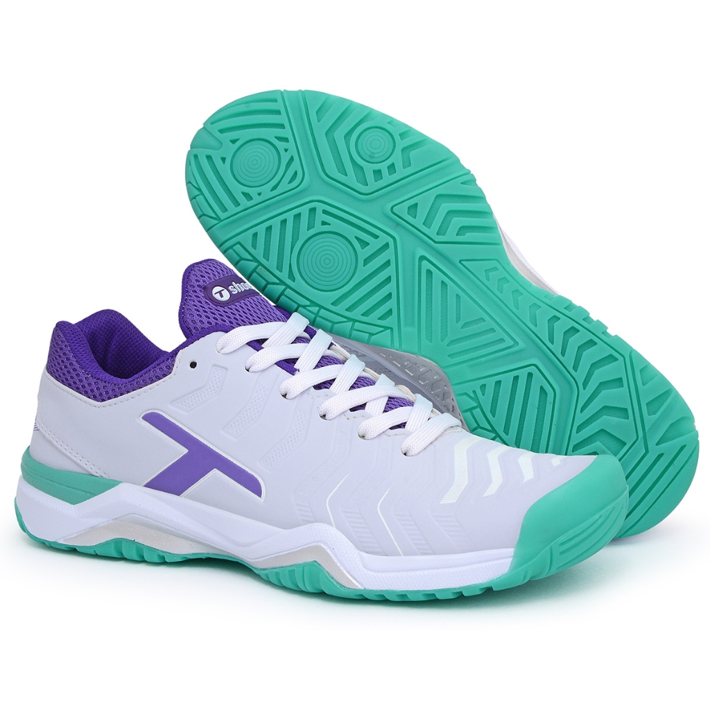 Tênis Feminino Tenista Badminton Handebol Vôlei Masculino T-Challenger Rocket Leve Gel 04