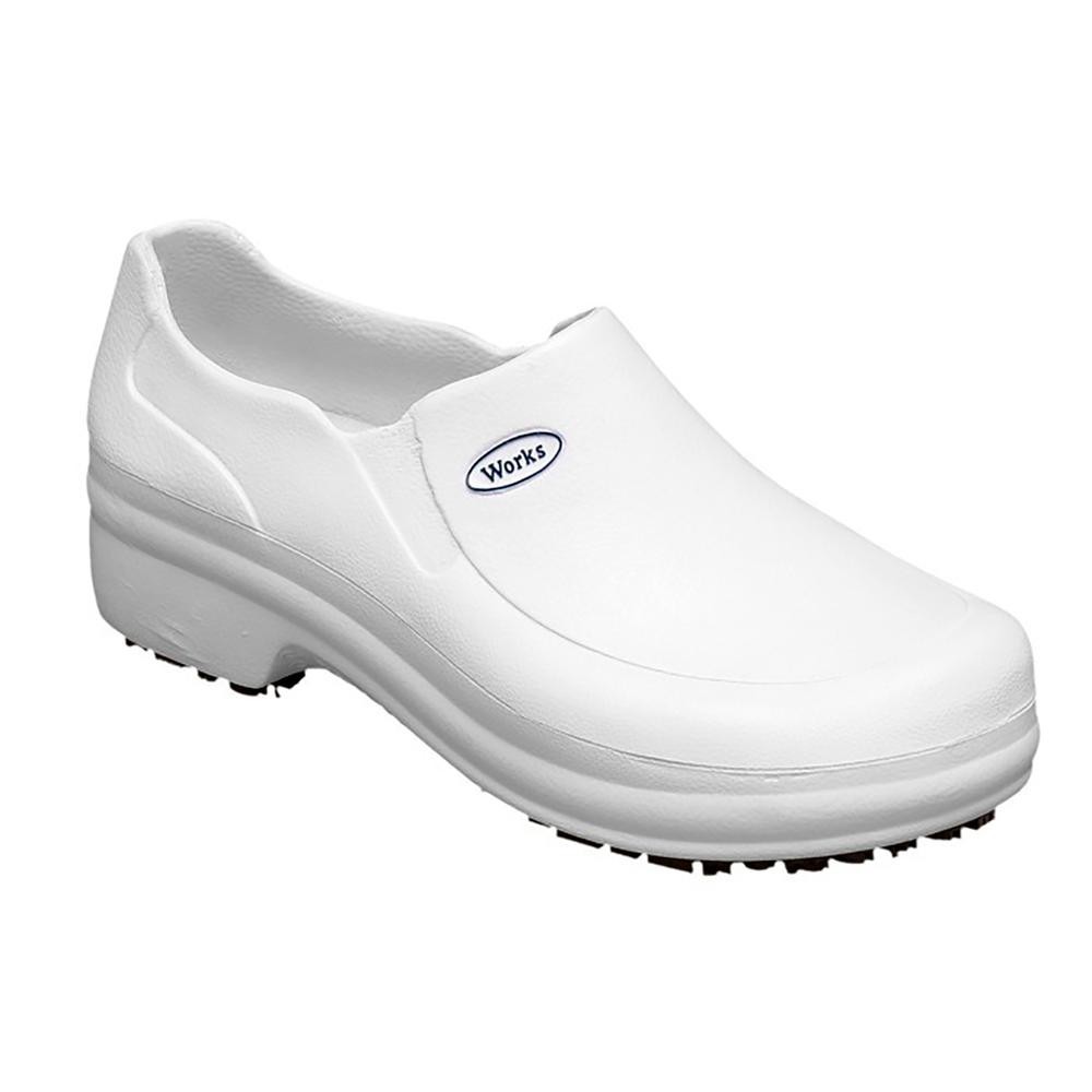 Tênis Profissional Soft Works BB65 Antiderrapante Trabalho Unissex – Branco