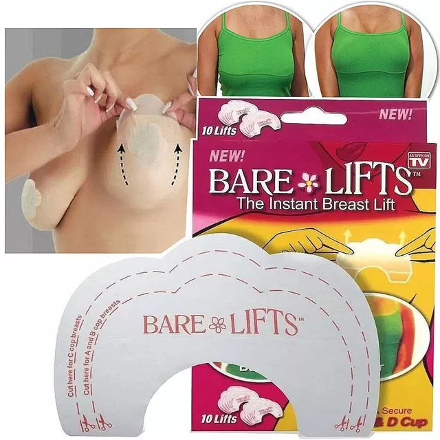 bare lifts sutia adesivo tamanho único adesivo ki