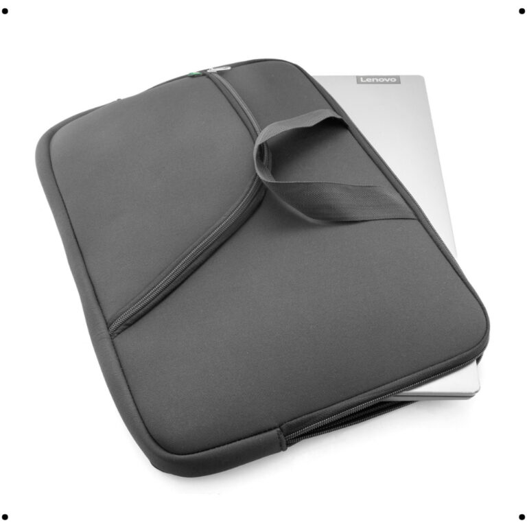 Pasta Case Preta Capa Notebook Com Bolso 14/15/17 