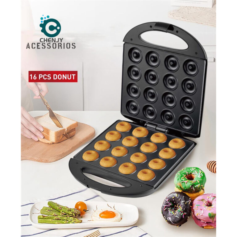 16 Donuts Maquina De Fazer Mini Donuts Confeitaria
