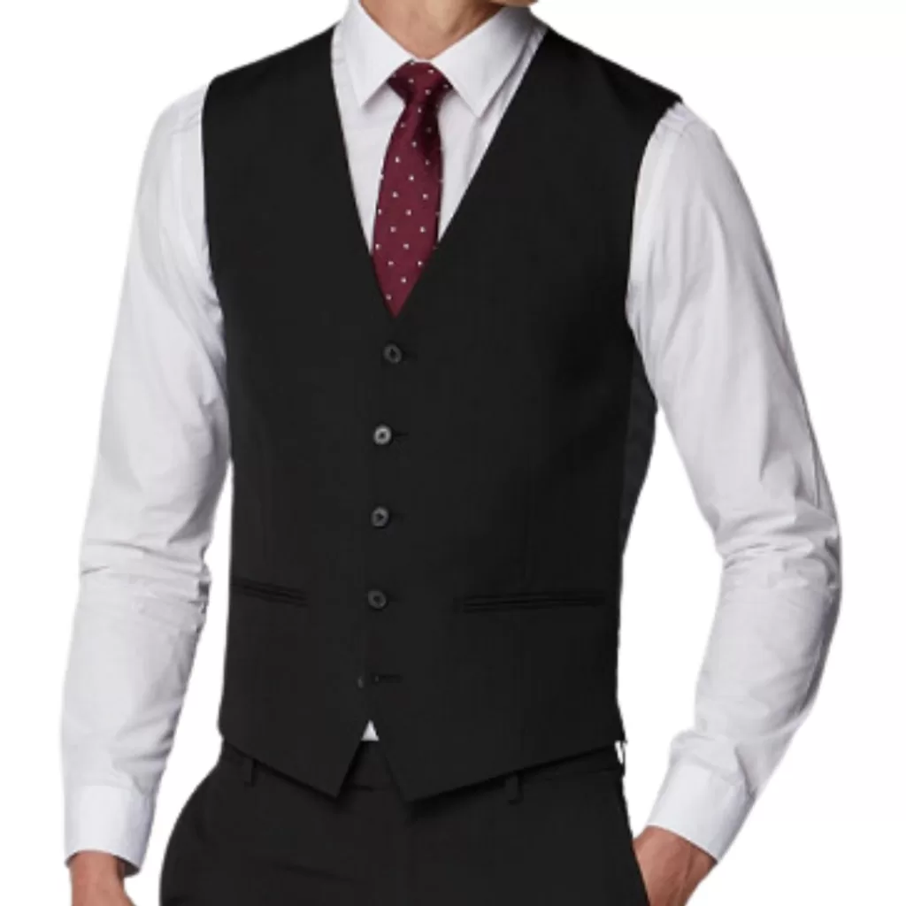 Colete Masculino Alfaiataria Slim C Ajuste Traseiro – Envio Imediato