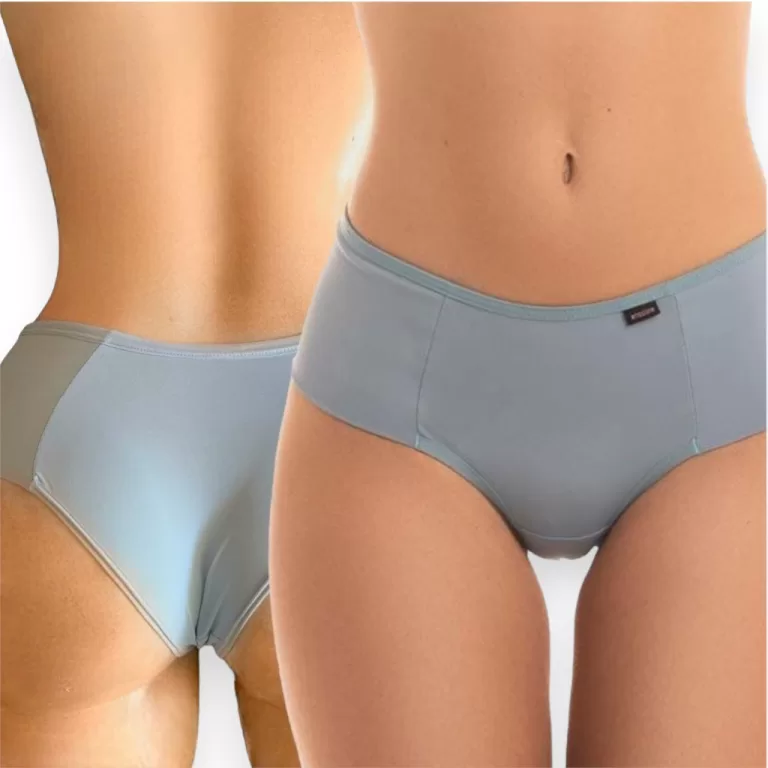 Kit 5 Calcinha Modeladora Cintura Alta Básica Con