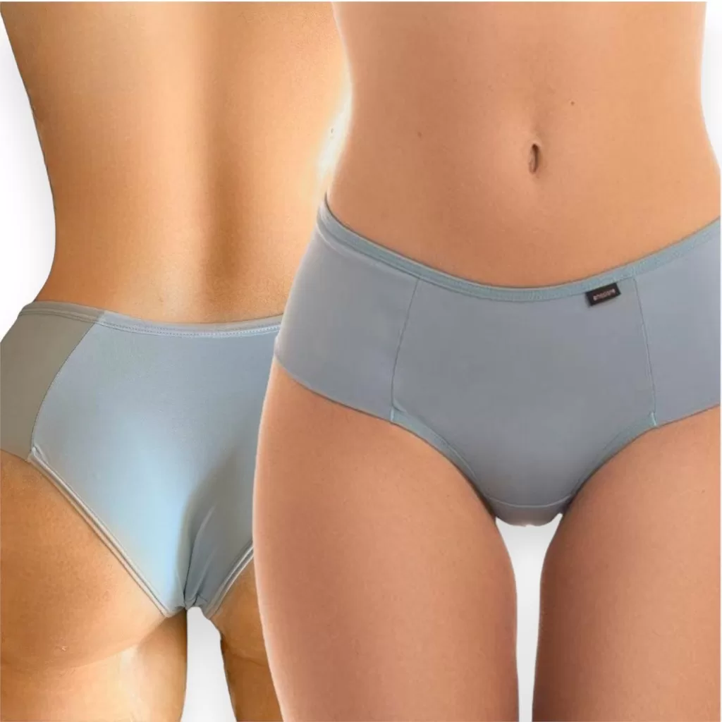 Kit 1 à 5 Calcinha Modeladora Cós Alto Feminina Confortável Empina Bumbum