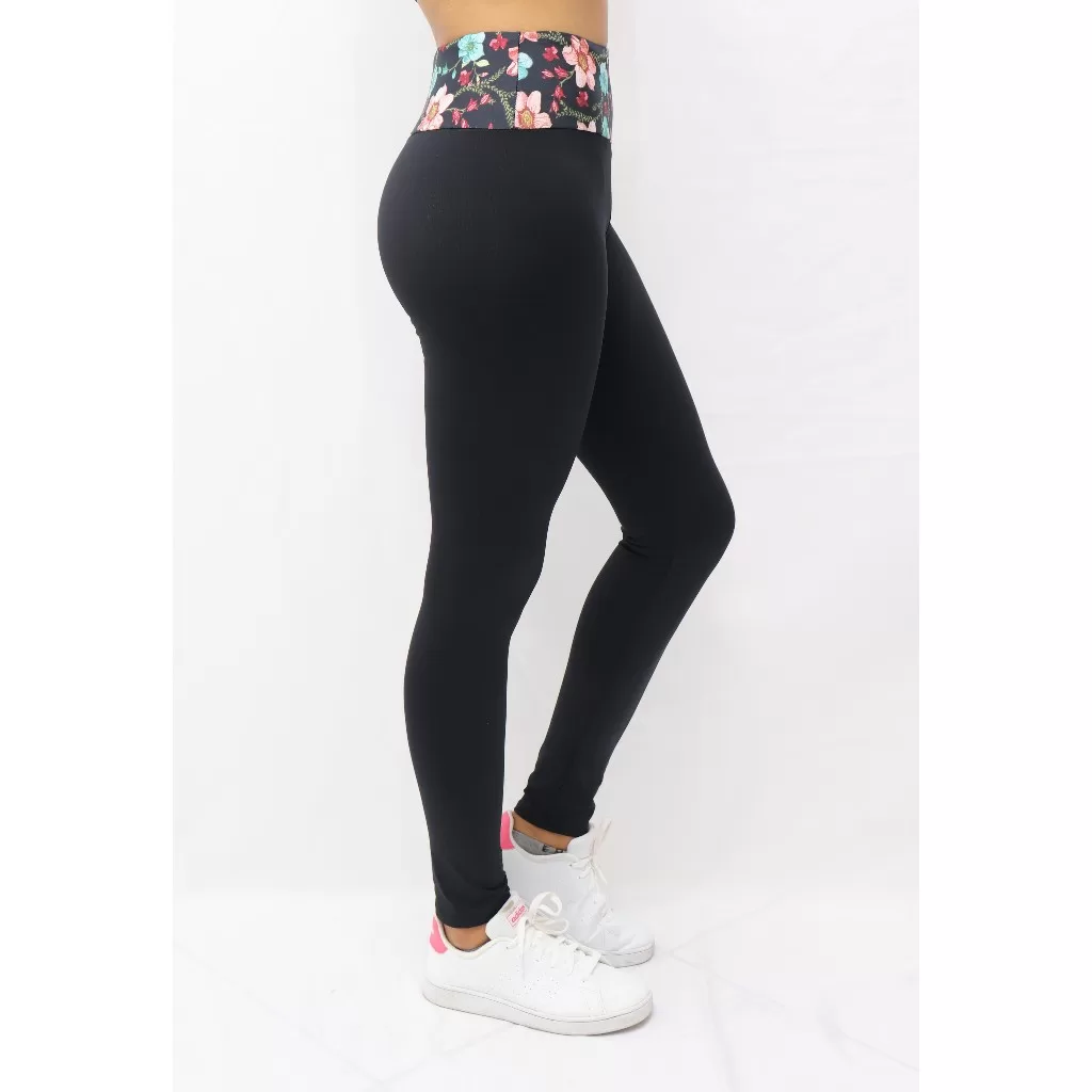 Calça Legging Fitness Cintura Alta Roupa de Academia poliamida