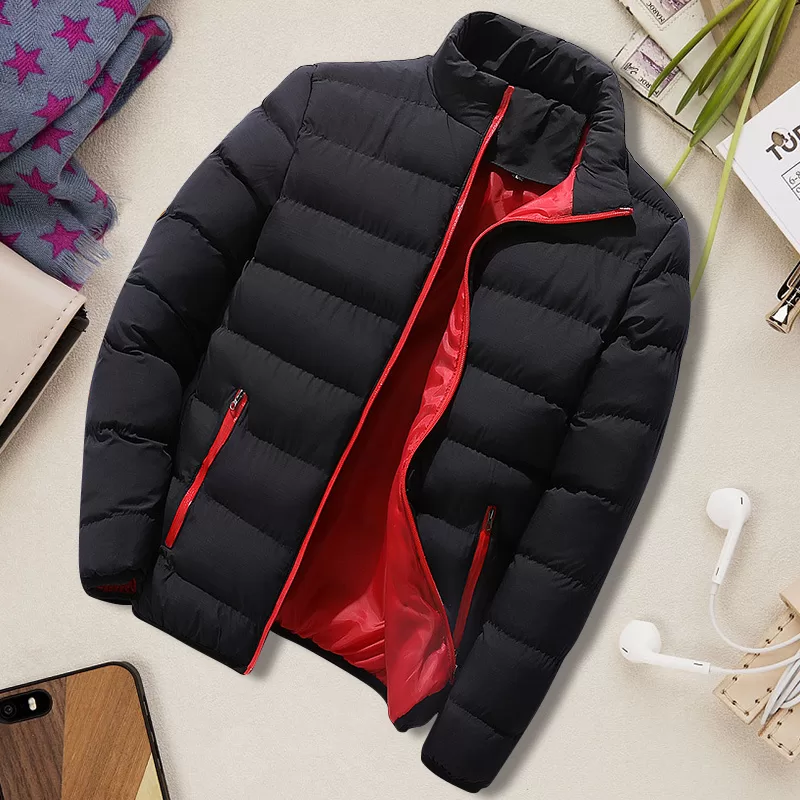 Casaco  Jaqueta Esportivo De Algodão Espesso casual Quente Homens