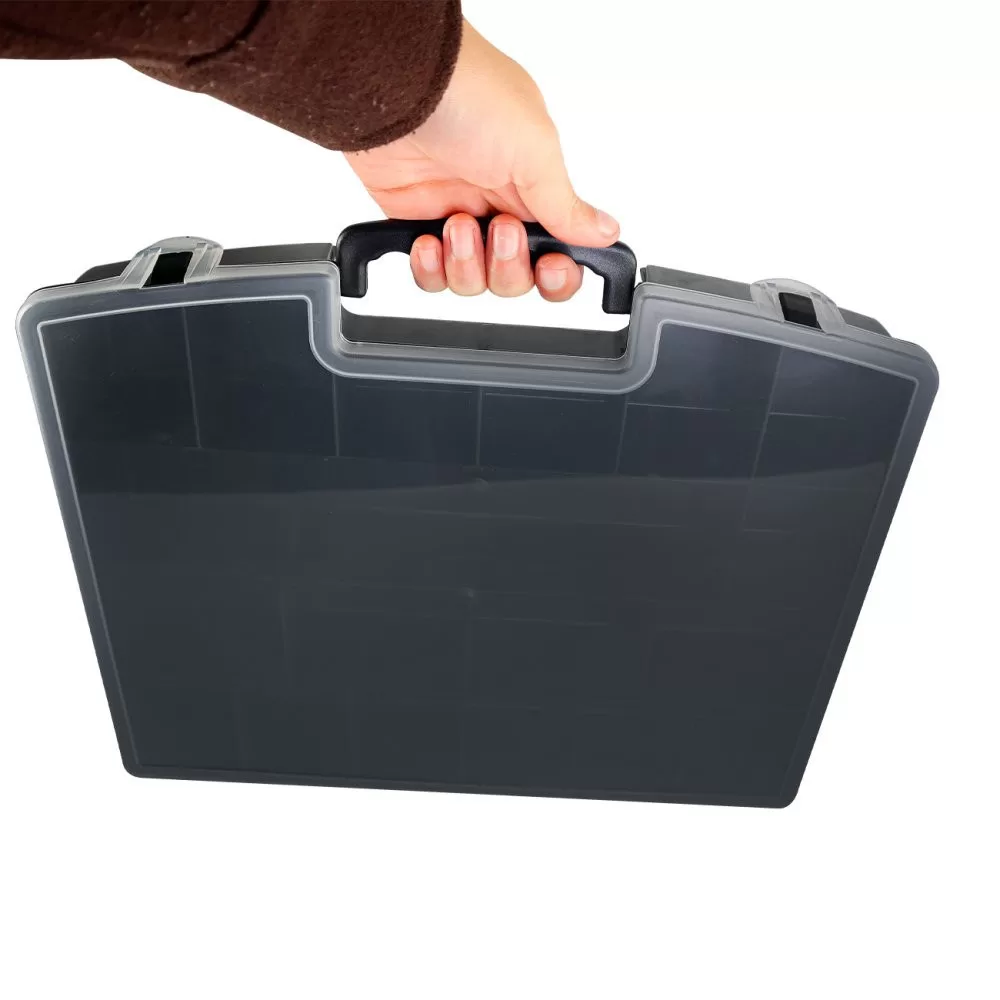 Caixa Organizadora Maleta De Ferramentas Com Tampa