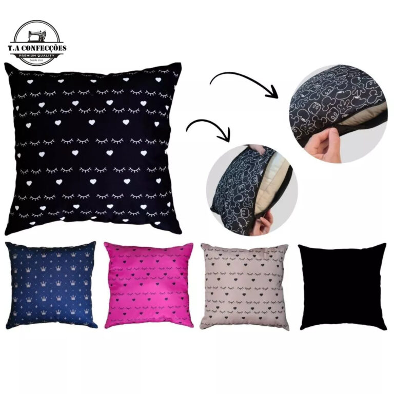 Almofada Com Ziper Para Assento Cadeirinha ou bebe