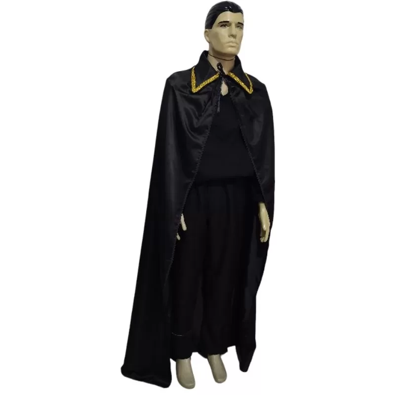 capa de Exu em Oxford de colarinho COM DETALHE DOURADO