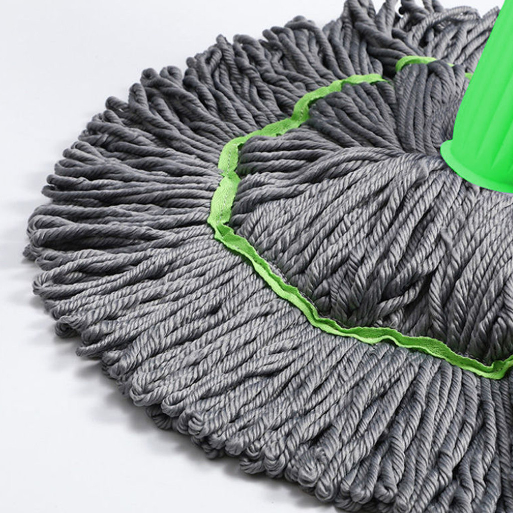 Esfregão Mop Desidratação 2 Em 1 Esfregão Giratório Automático Para Limpeza Microfibra Premium