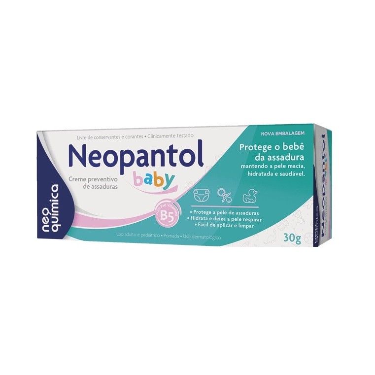 Creme Para Assaduras Neopantol Baby 30g – Ne
