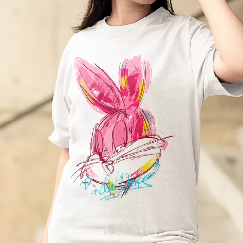 Blusa Feminina Branca Oversized Streetwear Camisa 