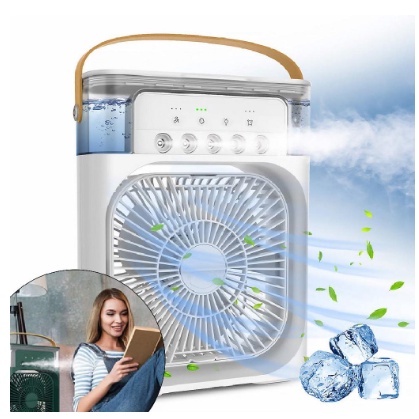 Refrigerador De Ar Ventilador Umidificador Portát