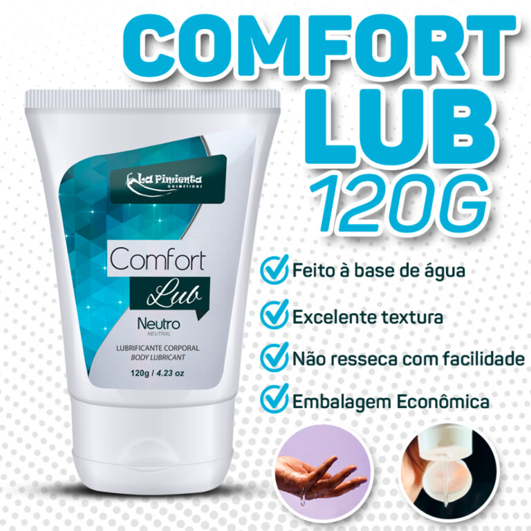 LUBRIFICANTE ÍNTIMO COMFORT LUB PARA UMA EXPERIÊ