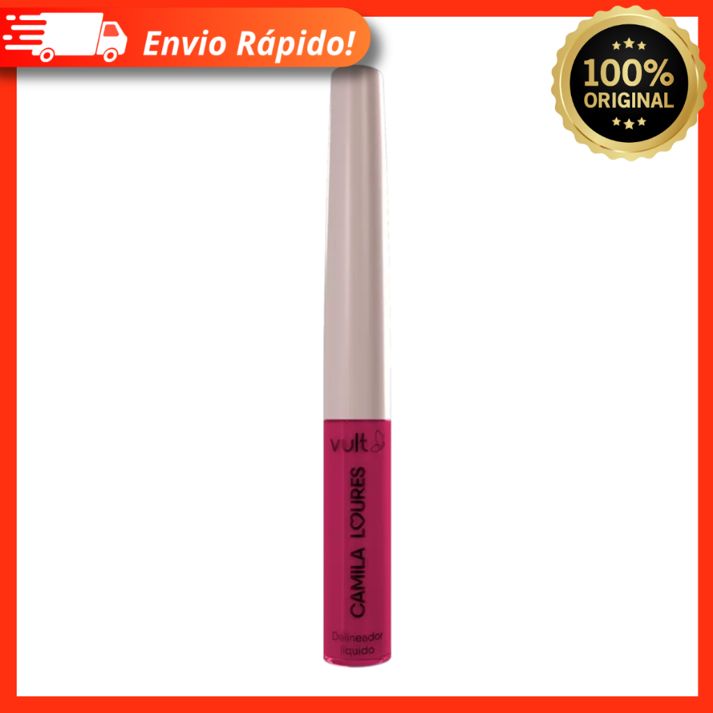 Delineador Colorido Camila Loures Rosa Verão – Vult 100% Original